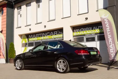 MERCEDES-BENZ E 220 CDI Avantgarde (Automata) Obsidian Black Metallic +Keveset futott +80e km!! +Mint az ÚJ! +2X-s GARANCIA !!
