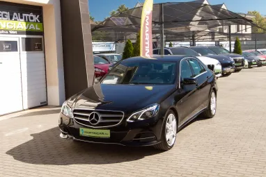 MERCEDES-BENZ E 220 CDI Avantgarde (Automata) Obsidian Black Metallic +Keveset futott +80e km!! +Mint az ÚJ! +2X-s GARANCIA !!