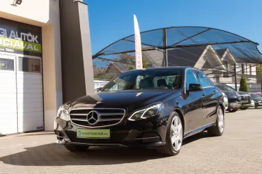 MERCEDES-BENZ E 220 CDI Avantgarde (Automata) Obsidian Black Metallic +Keveset futott +80e km!! +Mint az ÚJ! +2X-s GARANCIA !!