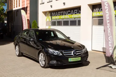 MERCEDES-BENZ E 220 CDI Avantgarde (Automata) Obsidian Black Metallic +Keveset futott +80e km!! +Mint az ÚJ! +2X-s GARANCIA !!