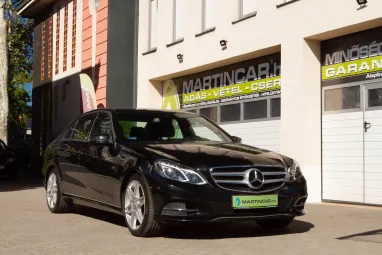 MERCEDES-BENZ E 220 CDI Avantgarde (Automata) Obsidian Black Metallic +Keveset futott +80e km!! +Mint az ÚJ! +2X-s GARANCIA !!