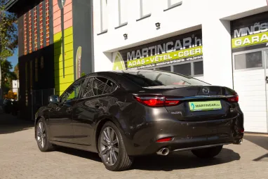 MAZDA 6 2.5i Revolution Top (Automata) Titanium Flash +Magyar +Első Tulaj +Gyári Garancia +Friss Szervíz +Szalonállapot