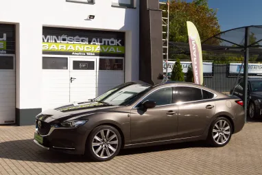 MAZDA 6 2.5i Revolution Top (Automata) Titanium Flash +Magyar +Első Tulaj +Gyári Garancia +Friss Szervíz +Szalonállapot