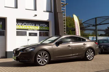 MAZDA 6 2.5i Revolution Top (Automata) Titanium Flash +Magyar +Első Tulaj +Gyári Garancia +Friss Szervíz +Szalonállapot