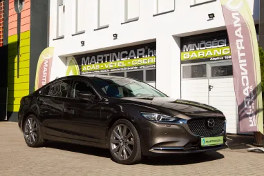 MAZDA 6 2.5i Revolution Top (Automata) Titanium Flash +Magyar +Első Tulaj +Gyári Garancia +Friss Szervíz +Szalonállapot