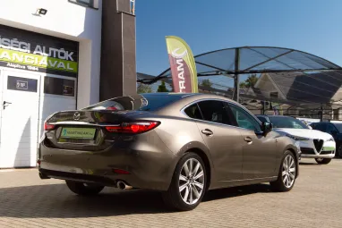 MAZDA 6 2.5i Revolution Top (Automata) Titanium Flash +Magyar +Első Tulaj +Gyári Garancia +Friss Szervíz +Szalonállapot