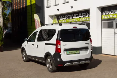 DACIA DOKKER 1.2 TCe Stepway Blanc Glacier Magyar 1. Tulajdonos +40e km! +Vez. Sz.könyv +2X-s GARANCIA !!
