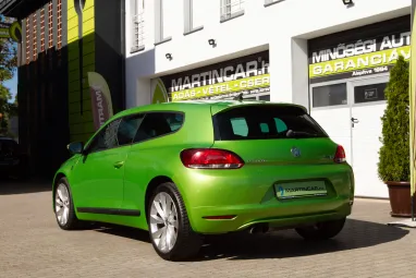 VOLKSWAGEN SCIROCCO 1.4 TSI Viper Green +Interlagos Rotor Wheels +1.Tulajdonos +Sz.Könyv +2X-s GARANCIA !!