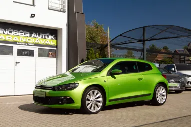VOLKSWAGEN SCIROCCO 1.4 TSI Viper Green +Interlagos Rotor Wheels +1.Tulajdonos +Sz.Könyv +2X-s GARANCIA !!