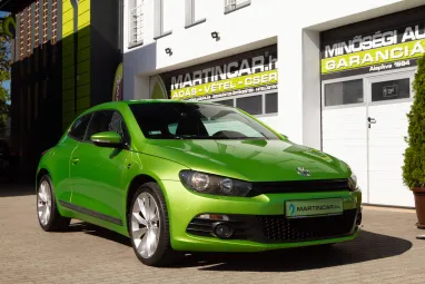 VOLKSWAGEN SCIROCCO 1.4 TSI Viper Green +Interlagos Rotor Wheels +1.Tulajdonos +Sz.Könyv +2X-s GARANCIA !!