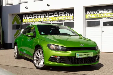 VOLKSWAGEN SCIROCCO 1.4 TSI Viper Green +Interlagos Rotor Wheels +1.Tulajdonos +Sz.Könyv +2X-s GARANCIA !!