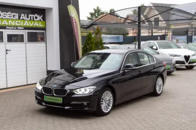 BMW 3-AS SOROZAT 318d Luxury (Automata) Black Sapphire Metalic +Magánszemély Tulajdonos +Eredeti Magyar Autó