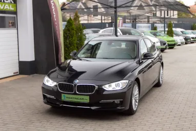 BMW 3-AS SOROZAT 318d Luxury (Automata) Black Sapphire Metalic +Magánszemély Tulajdonos +Eredeti Magyar Autó