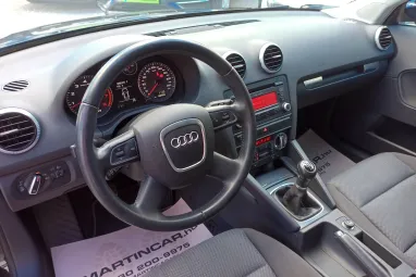 AUDI A3 1.4 TFSI Attraction SPORTBack Brilliant Black Pearl +1.Tulaj +Friss KPM Vizsga +Végig vez. Sz.Könyv!