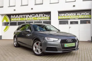 AUDI A4 Avant 2.0 TDI Design Quartz Gray Metallic +Első Tulajdonostól +Friss Műszakival +2X-s GARANCIA !!