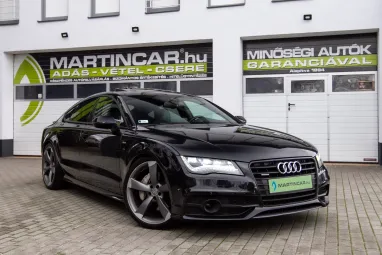 AUDI A7 Sportback 3.0 V6 TDI DPF quattro Tiptronic ic S-Line Maximum FULL + RS ülés + Prémium állapot +2X-s GARANCIA !!