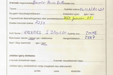MERCEDES-BENZ S 320 CDI 4Matic (Automata) Gyönyörű Eredeti Magyar Autó + Full Nagy Szervíz + 2X-es GARANCIA!!