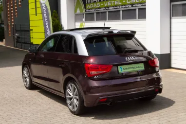 AUDI A1 Sportback 1.2 TFSI Ambition S-Line 60E.km Gyönyörű állapot+Full vez. Szervizkönyv +2X-s GARANCIA !!