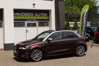 AUDI A1 Sportback 1.2 TFSI Ambition S-Line 60E.km Gyönyörű állapot+Full vez. Szervizkönyv +2X-s GARANCIA !!