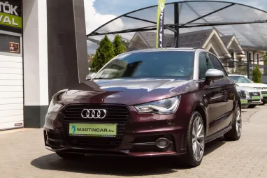 AUDI A1 Sportback 1.2 TFSI Ambition S-Line 60E.km Gyönyörű állapot+Full vez. Szervizkönyv +2X-s GARANCIA !!