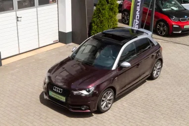 AUDI A1 Sportback 1.2 TFSI Ambition S-Line 60E.km Gyönyörű állapot+Full vez. Szervizkönyv +2X-s GARANCIA !!