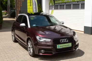 AUDI A1 Sportback 1.2 TFSI Ambition S-Line 60E.km Gyönyörű állapot+Full vez. Szervizkönyv +2X-s GARANCIA !!