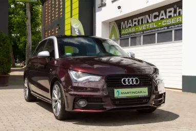 AUDI A1 Sportback 1.2 TFSI Ambition S-Line 60E.km Gyönyörű állapot+Full vez. Szervizkönyv +2X-s GARANCIA !!