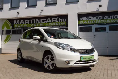 NISSAN NOTE 1.2 Acenta Pearl White +Eredeti Magyar Autó +Keveset futott +2X-s GARANCIA !!