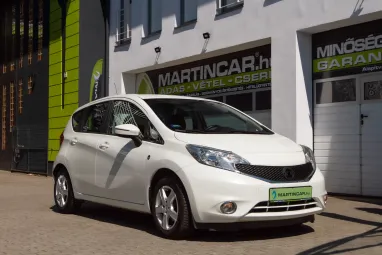 NISSAN NOTE 1.2 Acenta Pearl White +Eredeti Magyar Autó +Keveset futott +2X-s GARANCIA !!