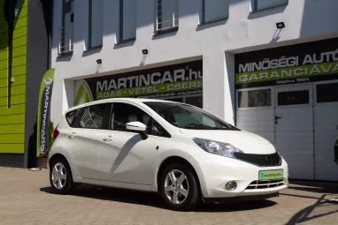 NISSAN NOTE 1.2 Acenta Pearl White +Eredeti Magyar Autó +Keveset futott +2X-s GARANCIA !!