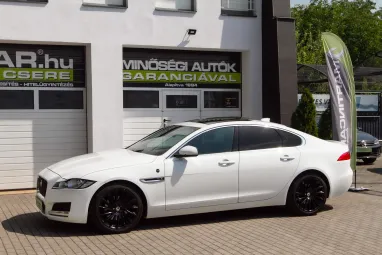 JAGUAR XF 2.0 i4D Prestige (Automata) Polaris White +FULL Extra +Panoráma +Kerékgarnitúra +2X-s GARANCIA !!