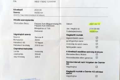 MERCEDES-BENZ A 180 Calcite White +Eredeti Magyar Autó +Első Tulajdonostól +30E.km +2X-s GARANCIA !!