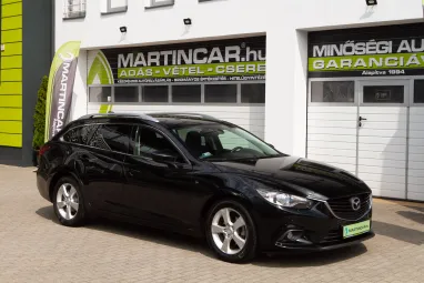 MAZDA 6 Sportkombi 2.2 CD175 Revolution Mica JET Black +Magasan felszerelt +Friss Műszaki +2X-s GARANCIA !!