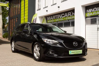 MAZDA 6 Sportkombi 2.2 CD175 Revolution Mica JET Black +Magasan felszerelt +Friss Műszaki +2X-s GARANCIA !!