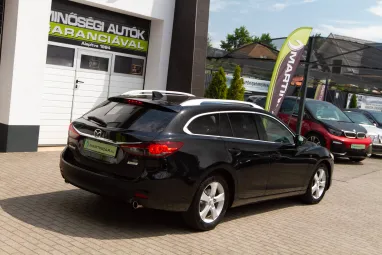 MAZDA 6 Sportkombi 2.2 CD175 Revolution Mica JET Black +Magasan felszerelt +Friss Műszaki +2X-s GARANCIA !!