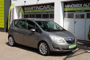 OPEL MERIVA B 1.4 T Design SPORT Pepper Dust Metalic +17coll alu +Vez. Szervízkönyv +2X-s GARANCIA !!