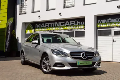 MERCEDES-BENZ E 250 CDI 4Matic Avantgarde (Automata) Iridium Silver Metalic +Szervizelt állapot +2X-s GARANCIA !!