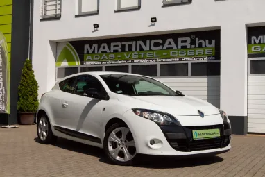 RENAULT MEGANE 1.5 dCi Dynamique SPORT TOM TOM Glacier White +1. Tulajdonos +Friss Műszaki +2X-s GARANCIA !!