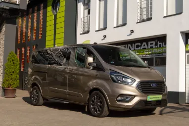 FORD TOURNEO Custom 2.0 TDCi 320 L2H1 Titanium X (Automata) Diffused Silver Metalic +Első Tulajdonostól +Magyar Autó +2X-s GARANCIA !!