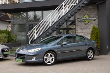 PEUGEOT 407 2.0 HDi Sportline Iron Grey Pearl Met. +1.Tulajdonos +Friss Műszaki +Keveset futott +2X-s GARANCIA !!