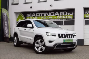 JEEP GRAND CHEROKEE 3.0 V6 CRD Limited (Automata) Stone White +Full Extra +Frissen szervizelt +2X-s GARANCIA !!