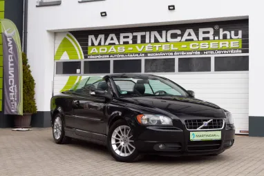 VOLVO C70 2.0 D Kinetic Sport Sapphire Black Edition +Első Tulajdonos +Prémium állapot +2X-s Garancia !!