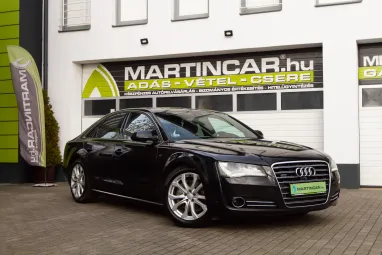 AUDI A8 3.0 V6 TDI DPF quattro Tiptronic ic Magyar Autó +Maximális állapot +Friss Nagy Szerviz +2X-s GARANCIA !!