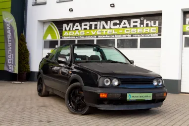 VOLKSWAGEN GOLF 1.9 TDI RABBIT CABRIO Friss Műszakival +Stabil műszaki állapot +2X-S GARANCIA !!