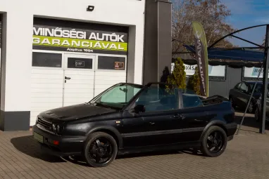 VOLKSWAGEN GOLF 1.9 TDI RABBIT CABRIO Friss Műszakival +Stabil műszaki állapot +2X-S GARANCIA !!