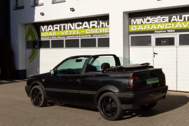 VOLKSWAGEN GOLF 1.9 TDI RABBIT CABRIO Friss Műszakival +Stabil műszaki állapot +2X-S GARANCIA !!