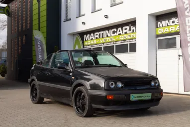 VOLKSWAGEN GOLF 1.9 TDI RABBIT CABRIO Friss Műszakival +Stabil műszaki állapot +2X-S GARANCIA !!