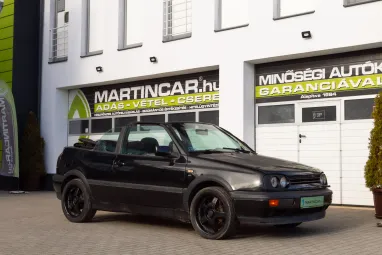 VOLKSWAGEN GOLF 1.9 TDI RABBIT CABRIO Friss Műszakival +Stabil műszaki állapot +2X-S GARANCIA !!