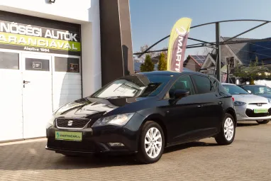 SEAT LEON 1.6 CR TDI Style SPORT Edition +Phantom BLACK +Végig vezetett szervízkönyv +2X-s GARANCIA !!