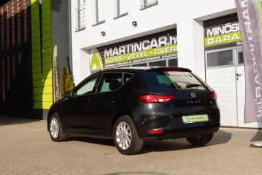 SEAT LEON 1.6 CR TDI Style SPORT Edition +Phantom BLACK +Végig vezetett szervízkönyv +2X-s GARANCIA !!